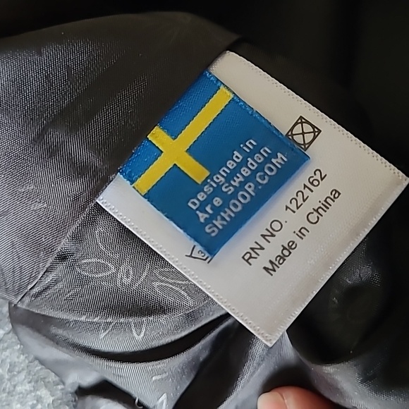 SKHOOP Wool Lined Winter Mini Skirt EUC Sz Small *Scandi Style* - Picture 11 of 12